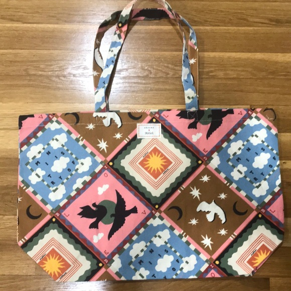 Sezane Handbags - Sézane NWOT tote canvas bag Pangea